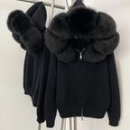 Nola Fur Knitwear Coat