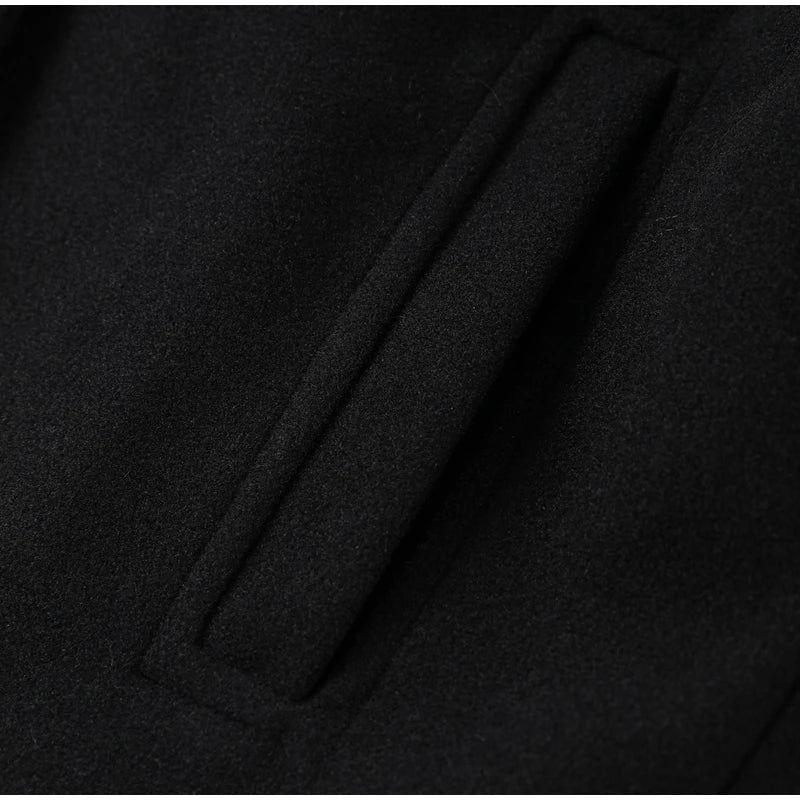 Warm Faux Fur Patchwork Belt Coats Women Lapel Full Sleeve Lace Up Black Jackets 2026 Winter Lady Fashion Street Outwears